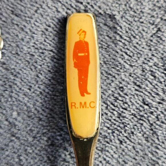 Vintage Set/Lot 3 Souvenir Spoons - Vancouver Expo 86, Ontario Tall Ships & RCMP - Picture 4 of 10